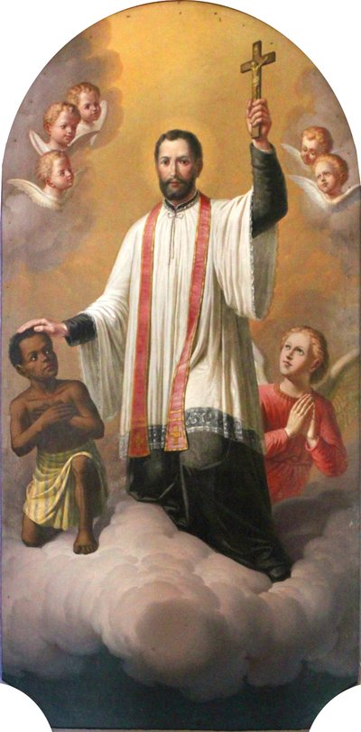 St. Francis Xavier by Anton Jebacin